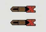 2 Autocollants CBX origine