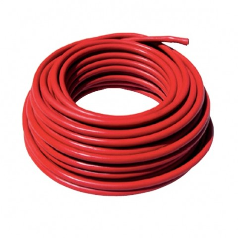 1 mètre de Cable de bougie d'allumage souple silicone Ø 7mm rouge -  MotoKristen