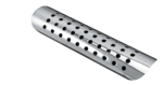Bouclier Tracker chrom 15 cm 