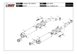 2 sil Mivv Sportline carbone