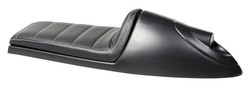 Selle CRT2 noire semi-couverte