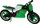 SUPERBIKE VERT, BLANC ET NOIR