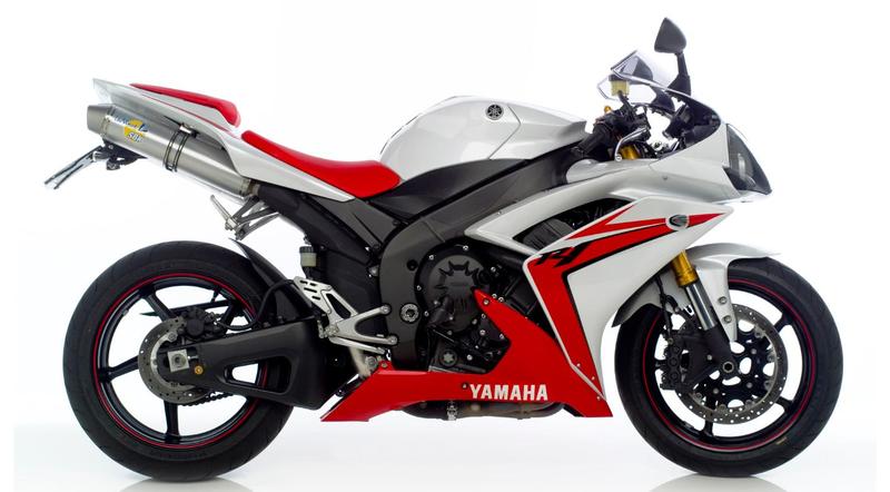 GPR EXHAUST SYSTEM y.72.De Couple terminaux homologués avec raccord Compatible avec Yamaha yZF 1000 r1 2004/06 deeptone inoxydable 