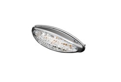 Feux LED ovale Chrome