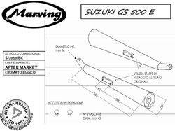 2 SILENCIEUX MARVING 1981...