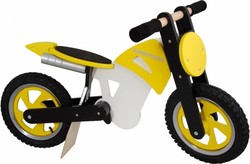 SCRAMBLER JAUNE, NOIR ET BLANC