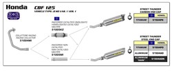 Ligne 1/1 Arrow titane + cat