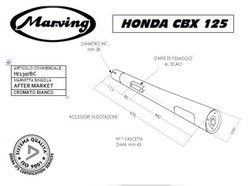 MARVING CHROME CBX125