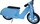 SCOOTER BLEU