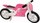 SUPERBIKE ROSE ET BLANC