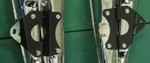 2 plaques de fixation CB350 Four