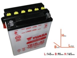 YUASA YB14L-A2