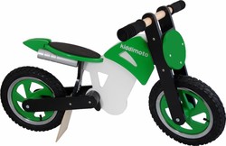SCRAMBLER VERT, NOIR ET BLANC